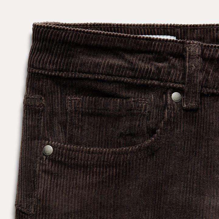 Moudda ZARA - Jean bootcut contour marron sergé - Tunisie 3