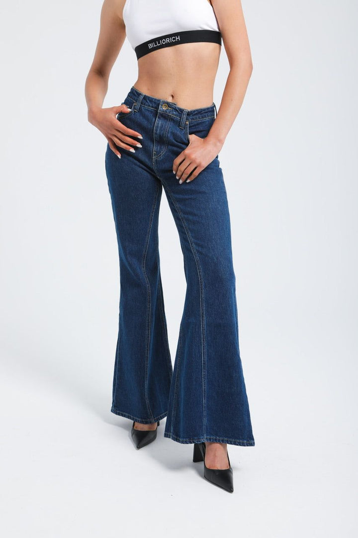 Moudda Billiorich - Jean Évasé Taille Haute Femme - 5