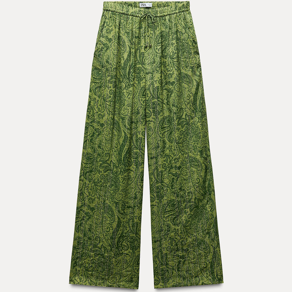 Moudda ZARA - Pantalon imprimé paisley coordonné - Tunisie 2