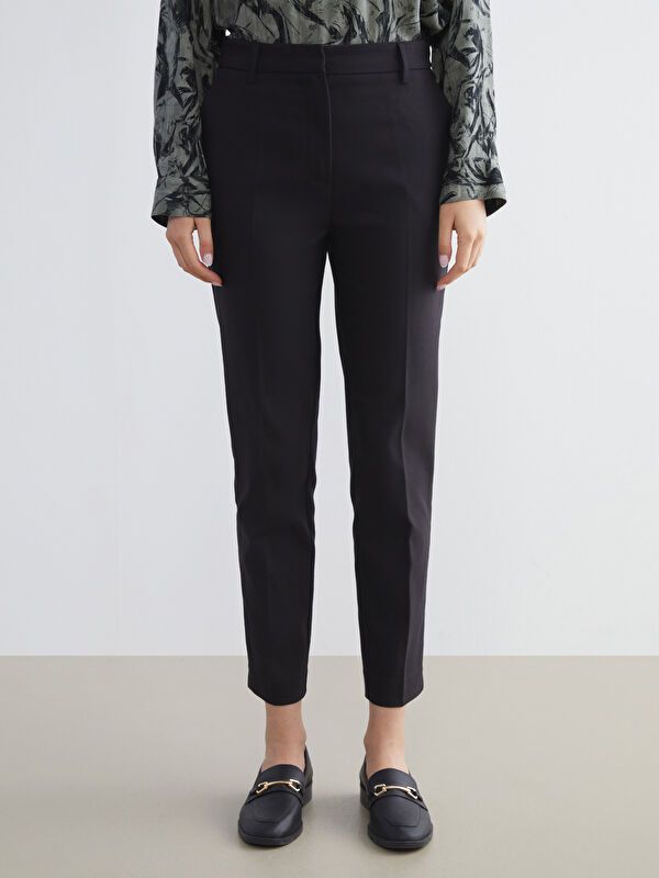 Moudda LC Waikiki - Pantalon tissé moyen Femme Noir - Tunisie 2