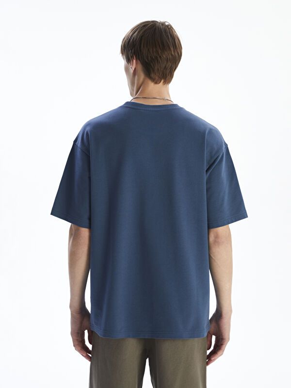 Moudda LC Waikiki - Sweatshirt en jersey Homme Indigo - Tunisie 4