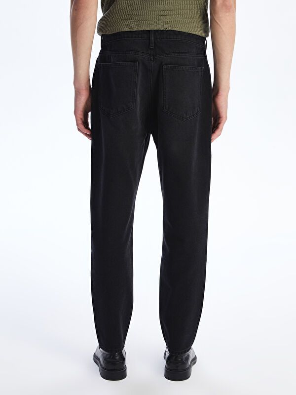 Moudda LC Waikiki - Pantalon jean tissé basique Homme Rodéo noir - Tunisie 4