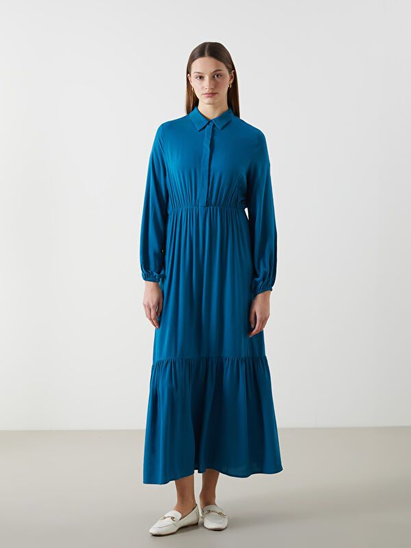 Moudda LC Waikiki - Robe tissée à manches longues pour Femmes - Tunisie 1