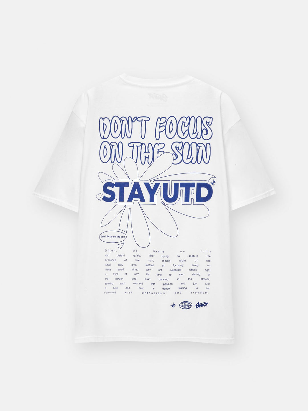 Moudda PULL & BEAR - T-Shirt STWD Imprimé Volume Dont Focus On The Sun - Tunisie 2