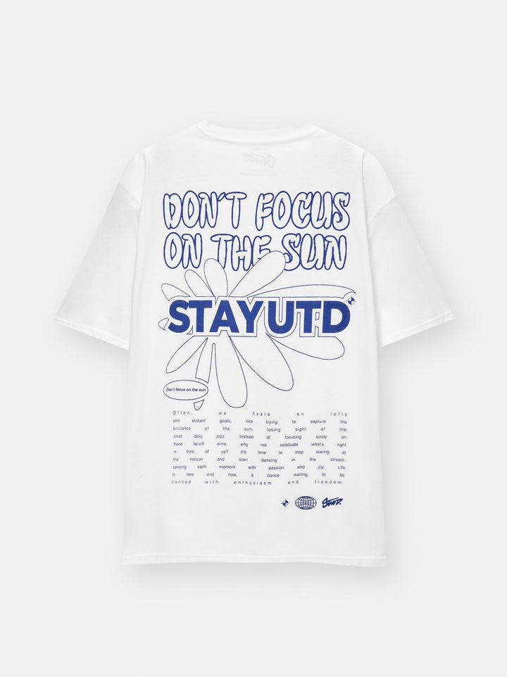 Moudda PULL & BEAR - T-Shirt STWD Imprimé Volume Dont Focus On The Sun - Tunisie 2