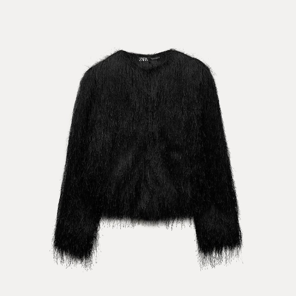 Moudda ZARA - Blazer Col Rond à Franges - Tunisie 2