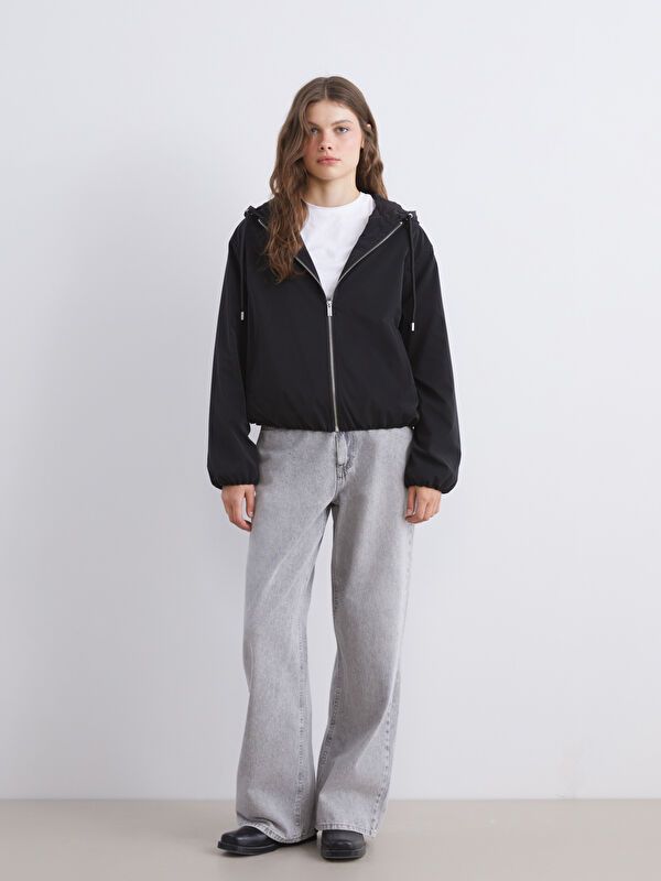 Moudda LC Waikiki - Manteau PU léger Femme Noir - Tunisie 2