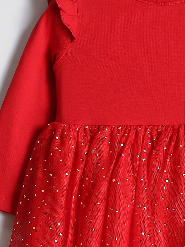 Moudda LC Waikiki - Robe en jersey à manches longues pour Filles - Tunisie 3