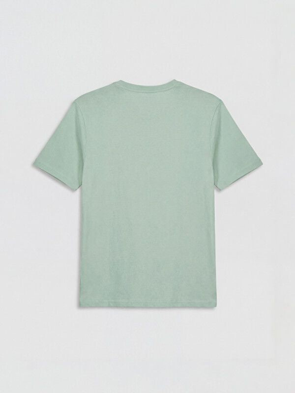Moudda LC Waikiki - T-shirt imprimé manches courtes en jersey pour Homme couleur  Vert menthe - Tunisie 2