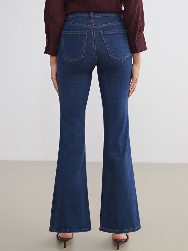 Moudda LC Waikiki - pantalon en jean tissé pour Femmes - Tunisie 4