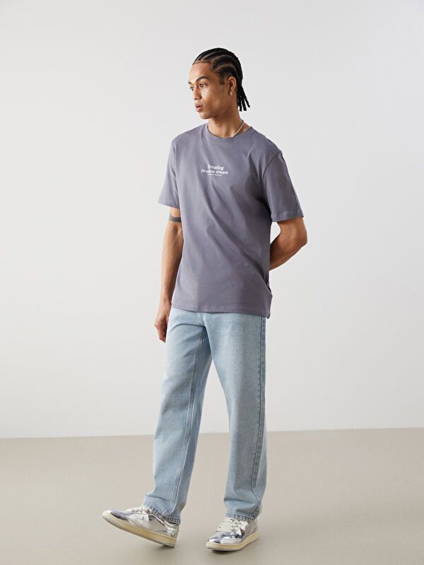 Moudda LC Waikiki - T-shirt imprimé manches courtes en jersey pour Homme - Tunisie 2