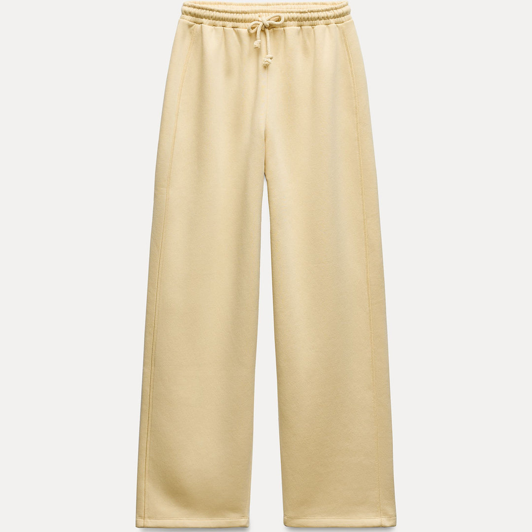 Moudda ZARA - Pantalon Large en Molleton à Cordon - Tunisie 1