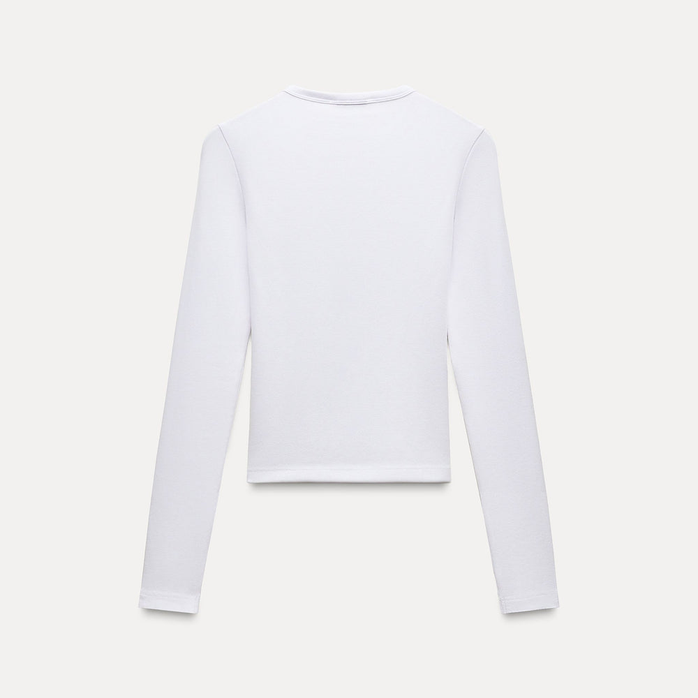 Moudda ZARA - T-Shirt - Coton/Modal & Col Rond - Tunisie 2