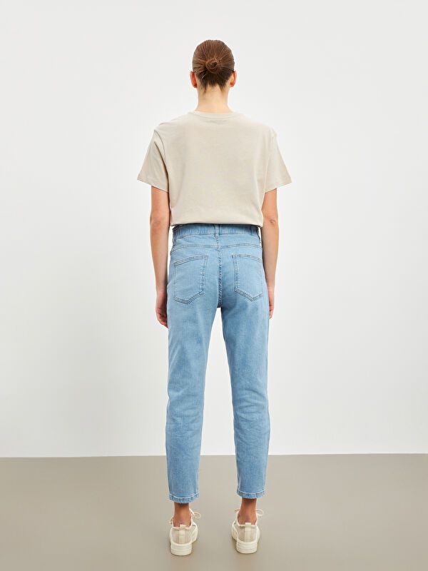 Moudda LC Waikiki - Pantalon en jean tissé cv pour Femmes - Tunisie 4