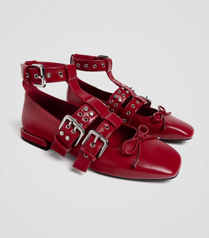 Moudda STRADIVARIUS - Ballerines Multi-Brides avec Boucles - Tunisie 3