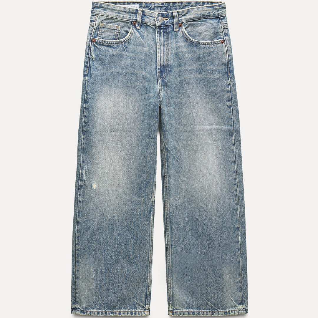Moudda ZARA - Pantalon relaxed longueur cheville taille mi-haute - Tunisie 1