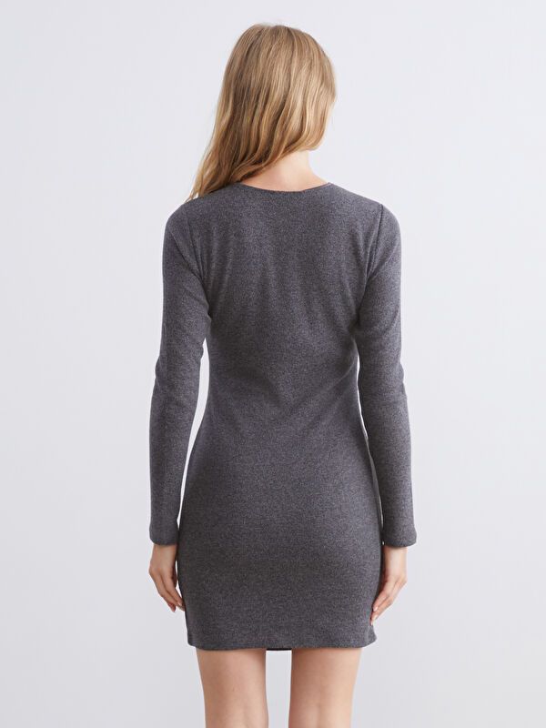 Moudda LC Waikiki - Robe en jersey à manches longues pour Femmes - Tunisie 4