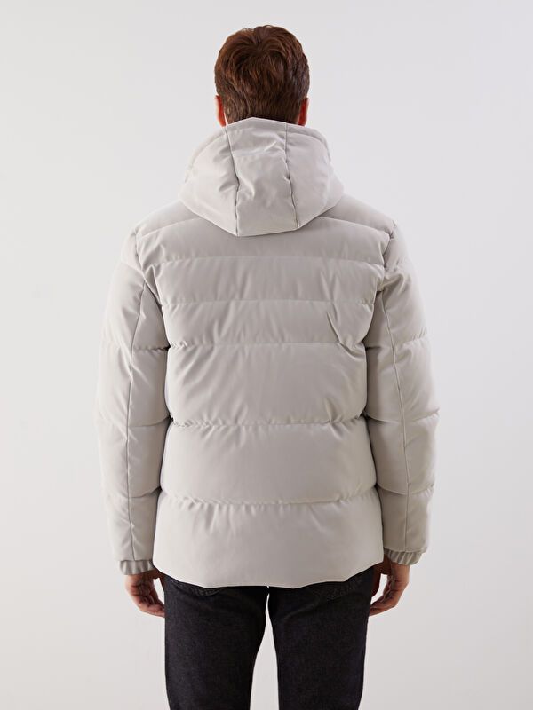 Moudda LC Waikiki - Manteau d'hiver couleur Beige pour hommes - Tunisie 5