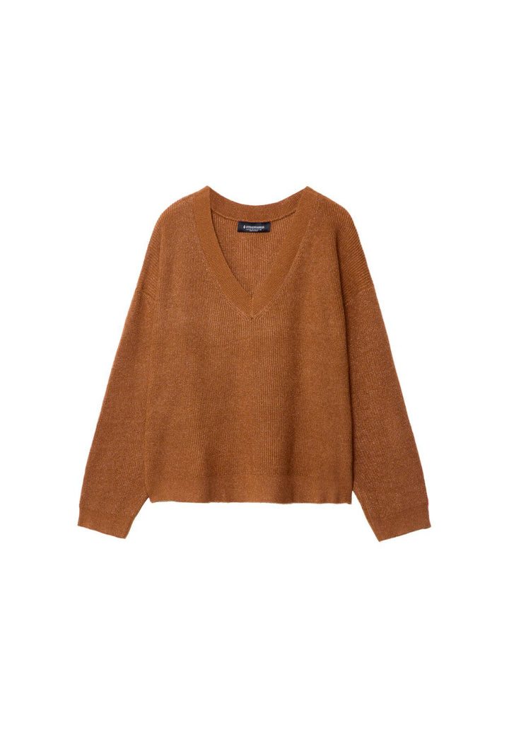 Moudda STRADIVARIUS - Pull en Maille Col V Rib Enfeutré - Tunisie 1