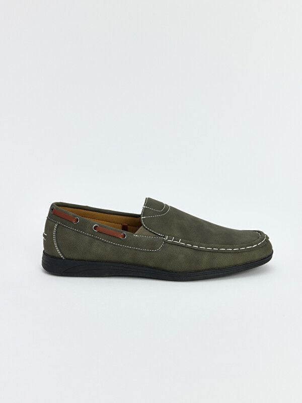 Moudda LC Waikiki - Chaussures classiques confort pour Homme couleur Vert kaki - Tunisie 2