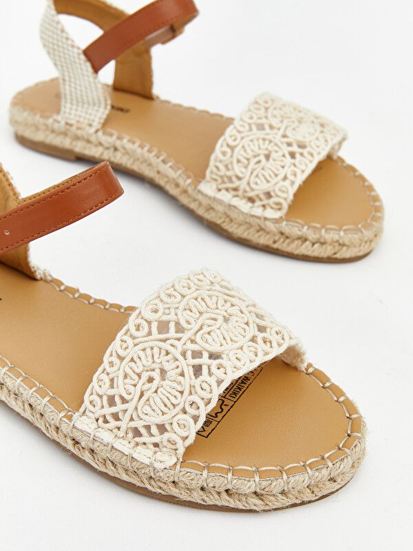 Moudda LC Waikiki - Sandales pour Femme couleur Écru - Tunisie 3