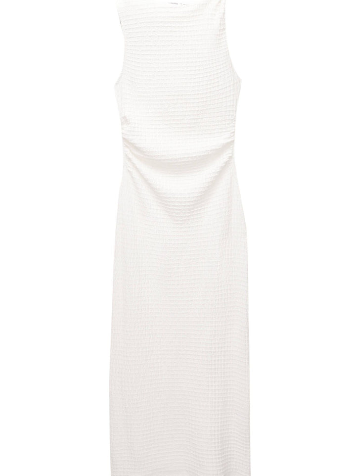 Moudda PULL & BEAR - Robe Midi - Texture & Encolure Asymétrique - Tunisie 1