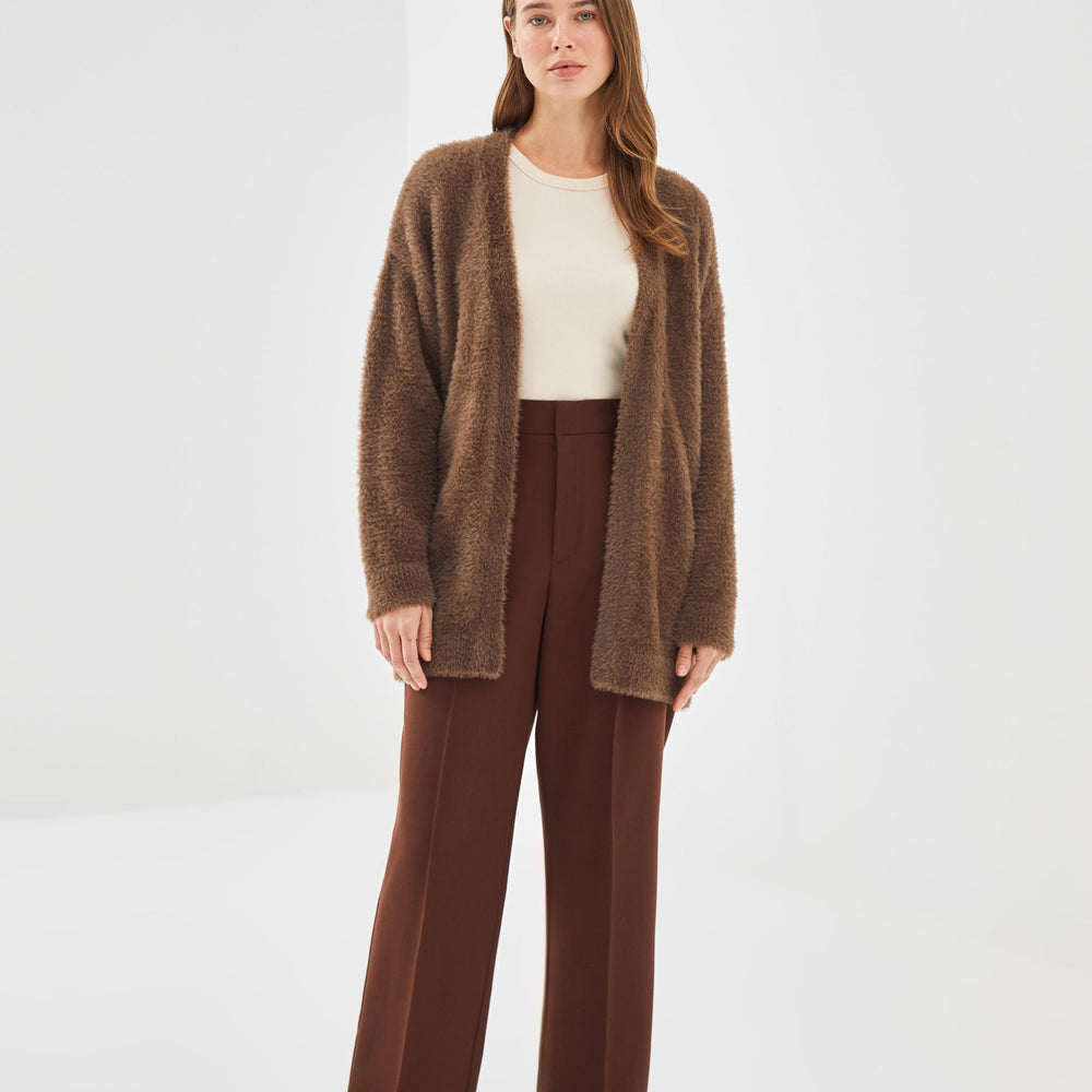 Moudda LC Waikiki - Cardigan en tricot Femme Brun - Tunisie 2