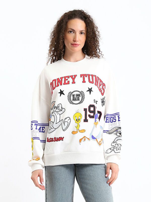 Moudda LC Waikiki - Jersey sweatshirt licence pour Femmes - Tunisie 1