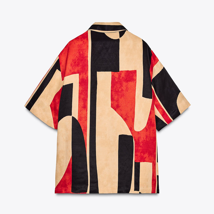 Moudda ZARA - Chemise - Col Polo & Imprimé Géométrique - Tunisie 2