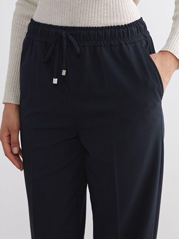 Moudda LC Waikiki - Pantalon tissé moyen Femme Marine - Tunisie 3