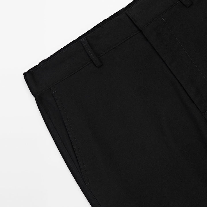 Moudda Massimo Dutti - Pantalon flanelle noire – ensemble élégant - Tunisie 6