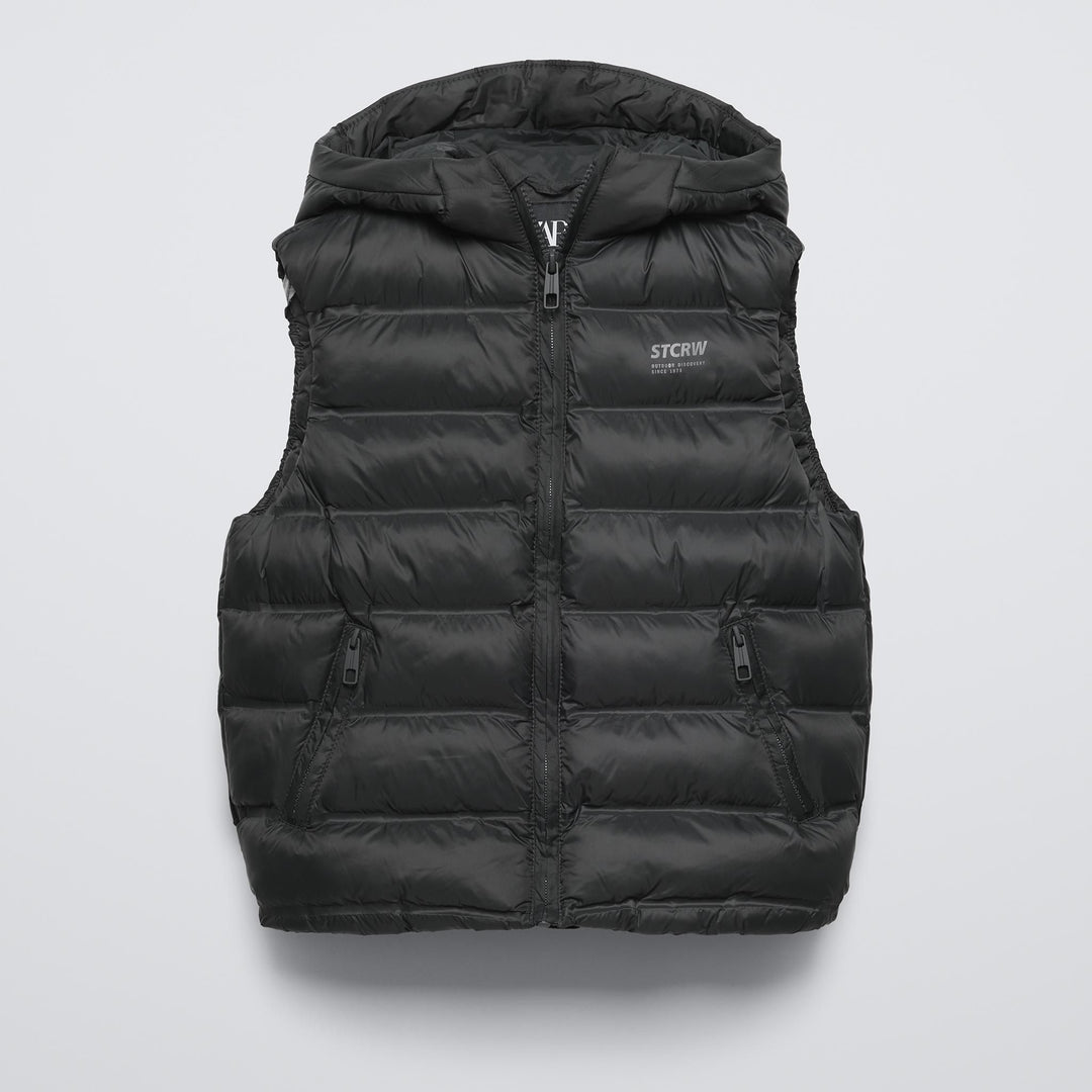 Moudda ZARA - Gilet thermocollé ultra-léger à capuche - Tunisie 1