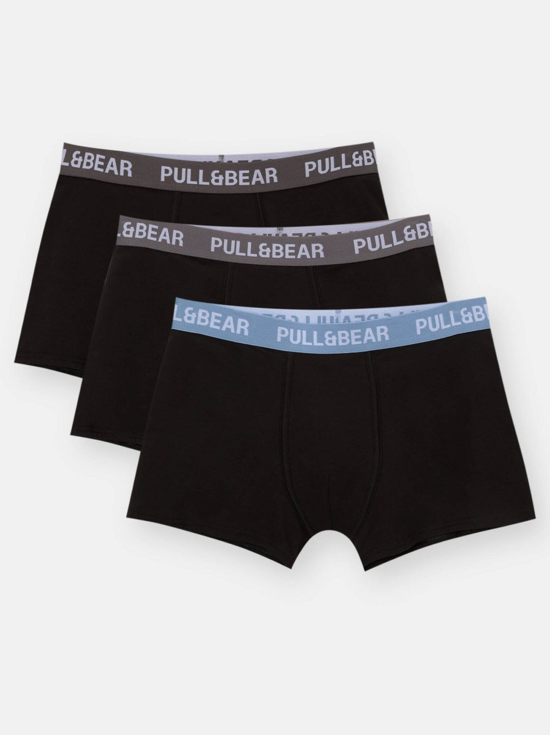 Moudda PULL & BEAR - Boxer - Carreaux (Blanc/Marine/Noir) - Tunisie 2