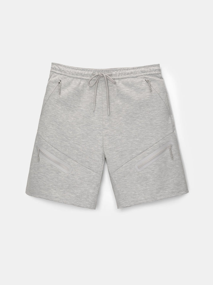 Moudda PULL & BEAR - Bermuda Jogging Tech Fermeture Devant Join Life Gris Clair - Tunisie 1
