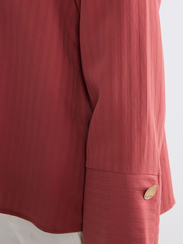 Moudda LC Waikiki - Chemise manches longues en tissu pour Femme - Tunisie 3