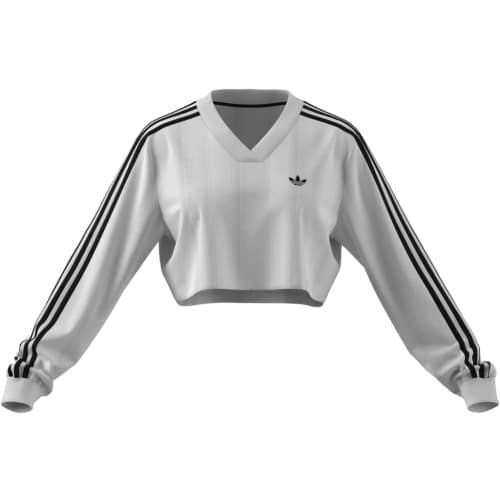 Moudda Adidas - Crop top manches longues jacquard Football Adicolor - Tunisie 2