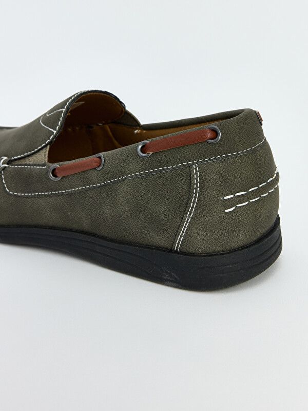 Moudda LC Waikiki - Chaussures classiques confort pour Homme couleur Vert kaki - Tunisie 4