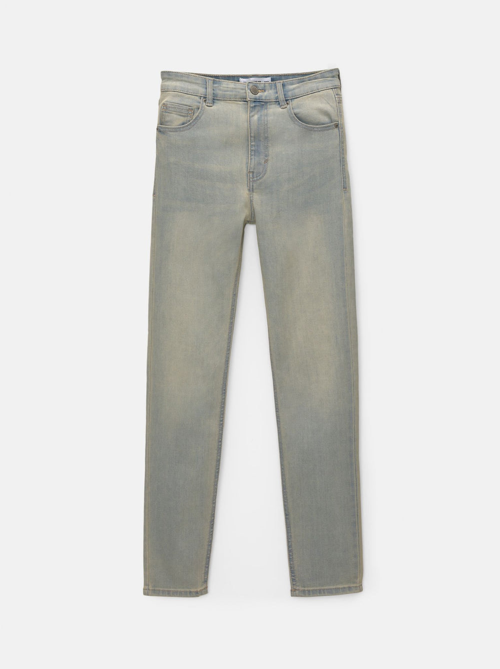 Moudda PULL & BEAR - Pantalon Skinny Taille Haute Blanc - Tunisie 2