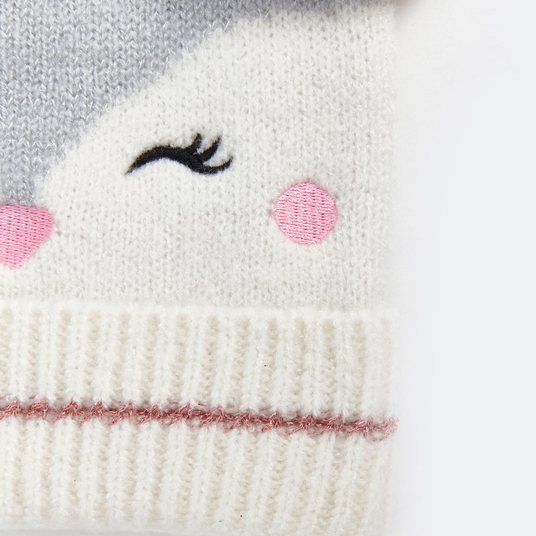 Moudda LC Waikiki - Béret tricot Fille Gris clair - Tunisie 2