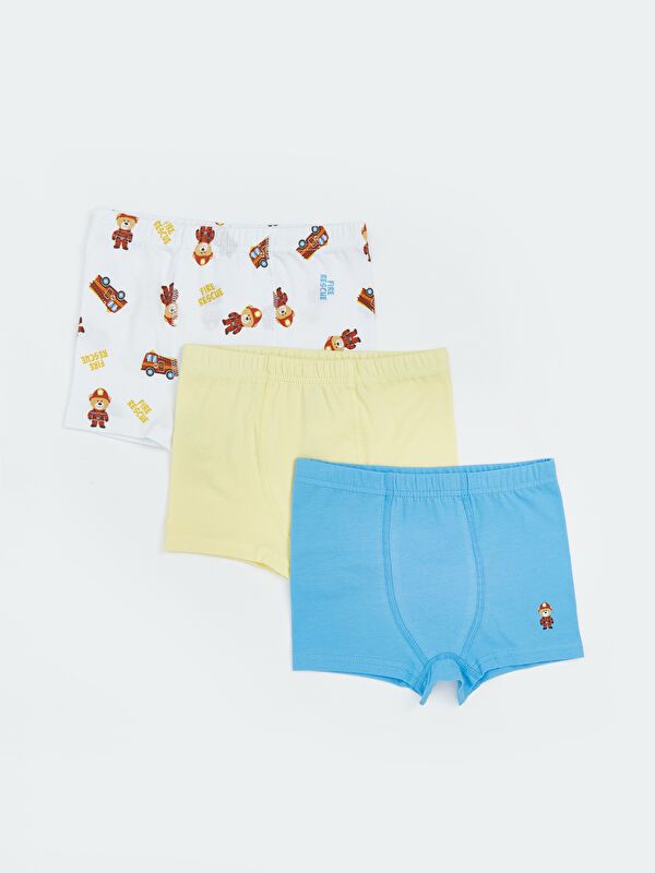 Moudda LC Waikiki - Boxer jersey Garçon Imprimé blanc - Tunisie 1