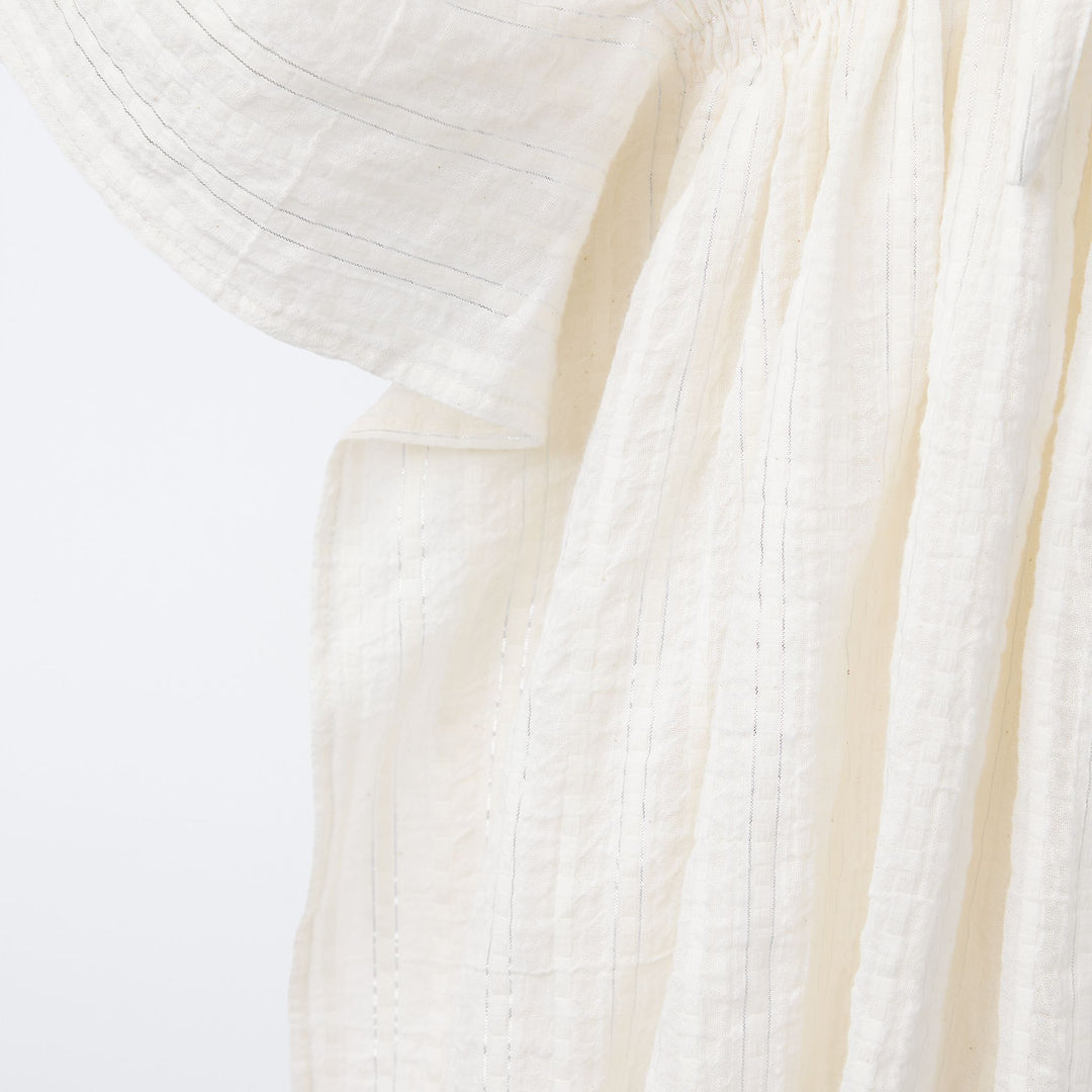Moudda ZARA - Kaftan - Écru & Lurex - Tunisie 4