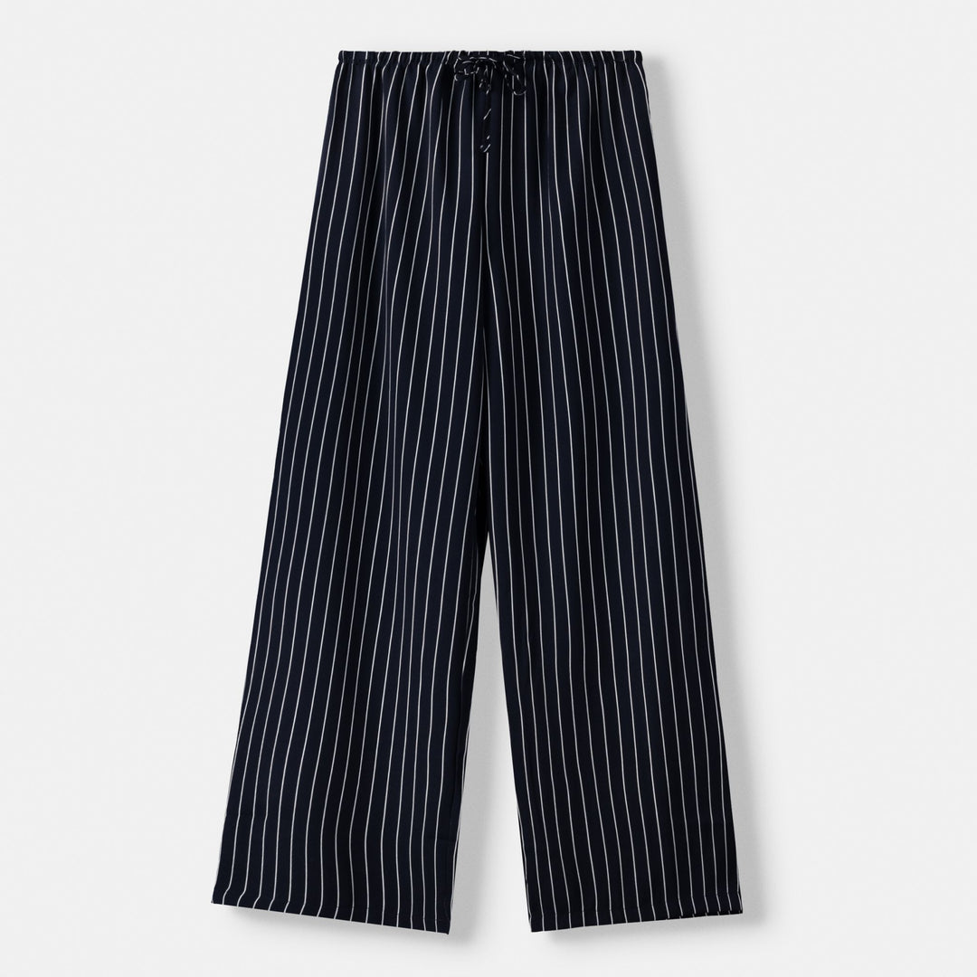 Moudda BERSHKA - Pantalon lin, taille élastique - Tunisie 1