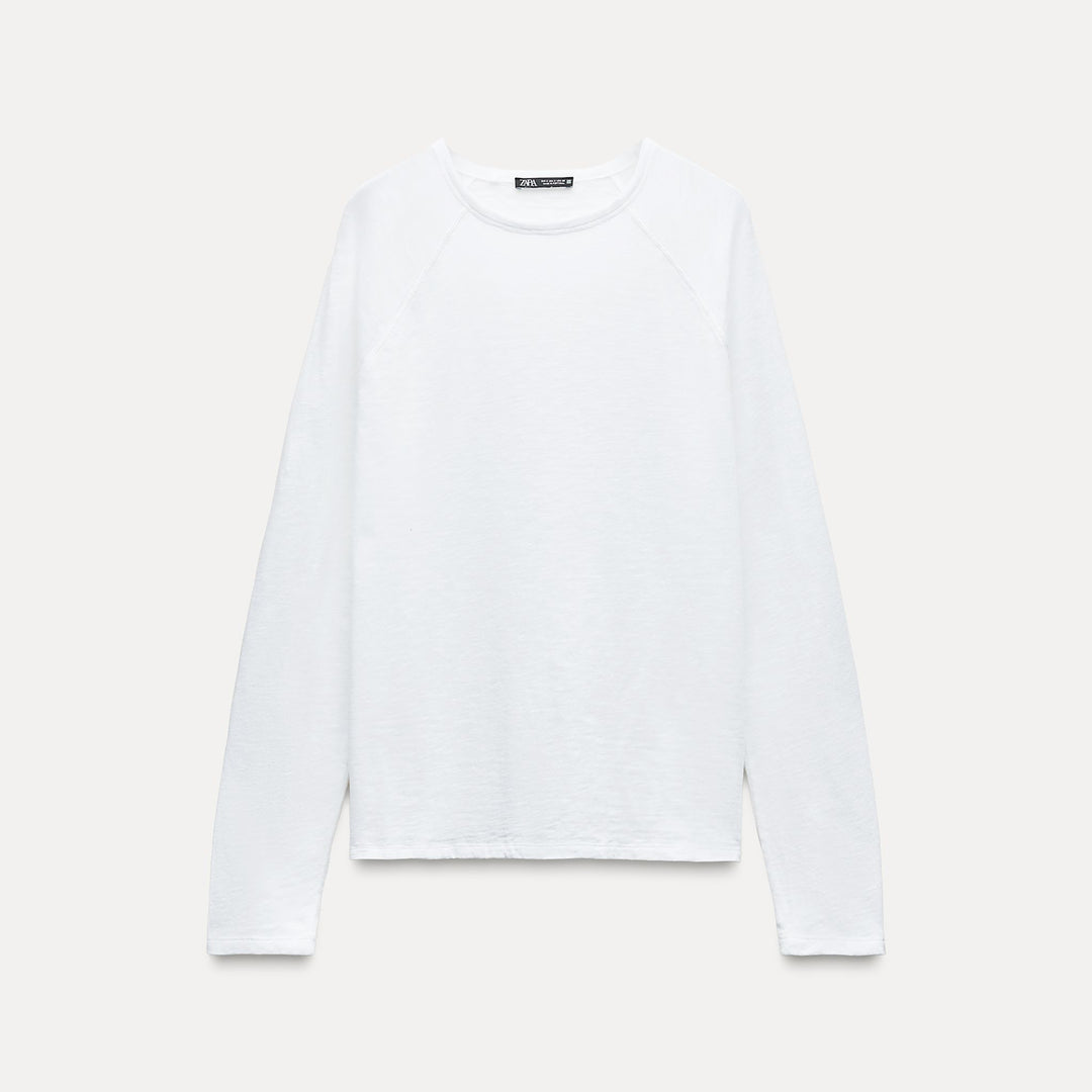 Moudda ZARA - T-shirt en coton flammé - Tunisie 1