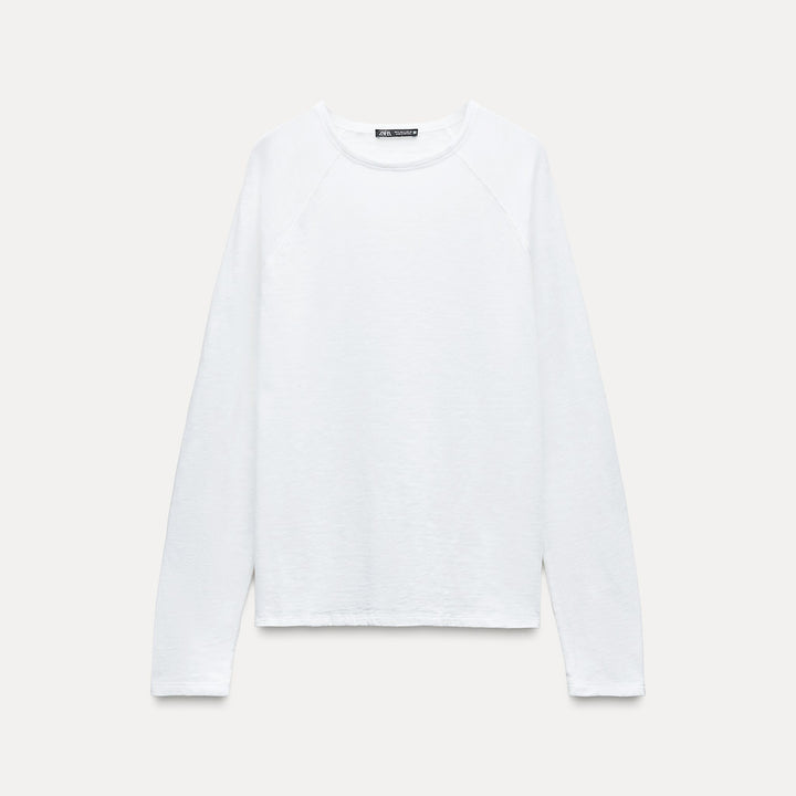 Moudda ZARA - T-shirt en coton flammé - Tunisie 1