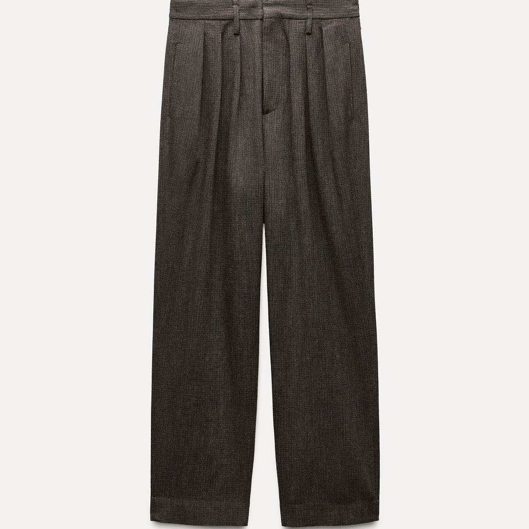Moudda ZARA - Set coordonné tailleur pantalon tissu fantaisie - Tunisie 1