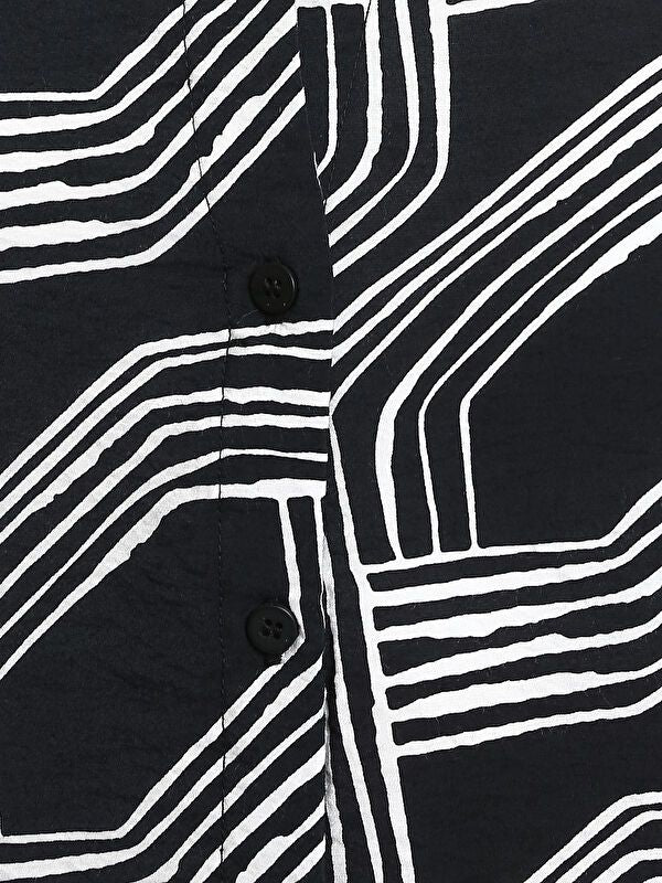 Moudda LC Waikiki - Chemise imprimée tissée cv à manches longues pour Femmes - Tunisie 3