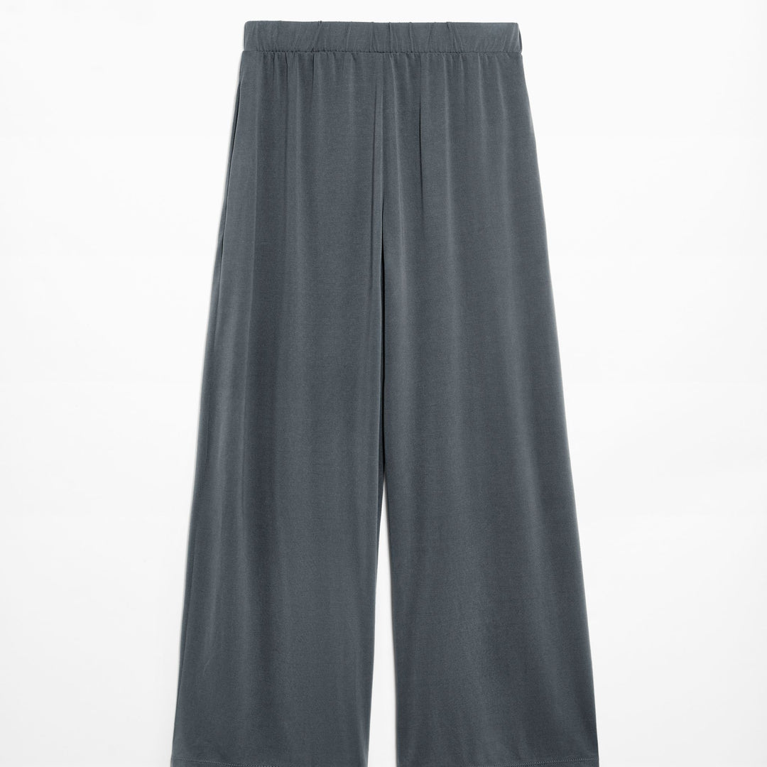 Moudda Oysho - Pantalon Crop Large Modal Polyester - Tunisie 1