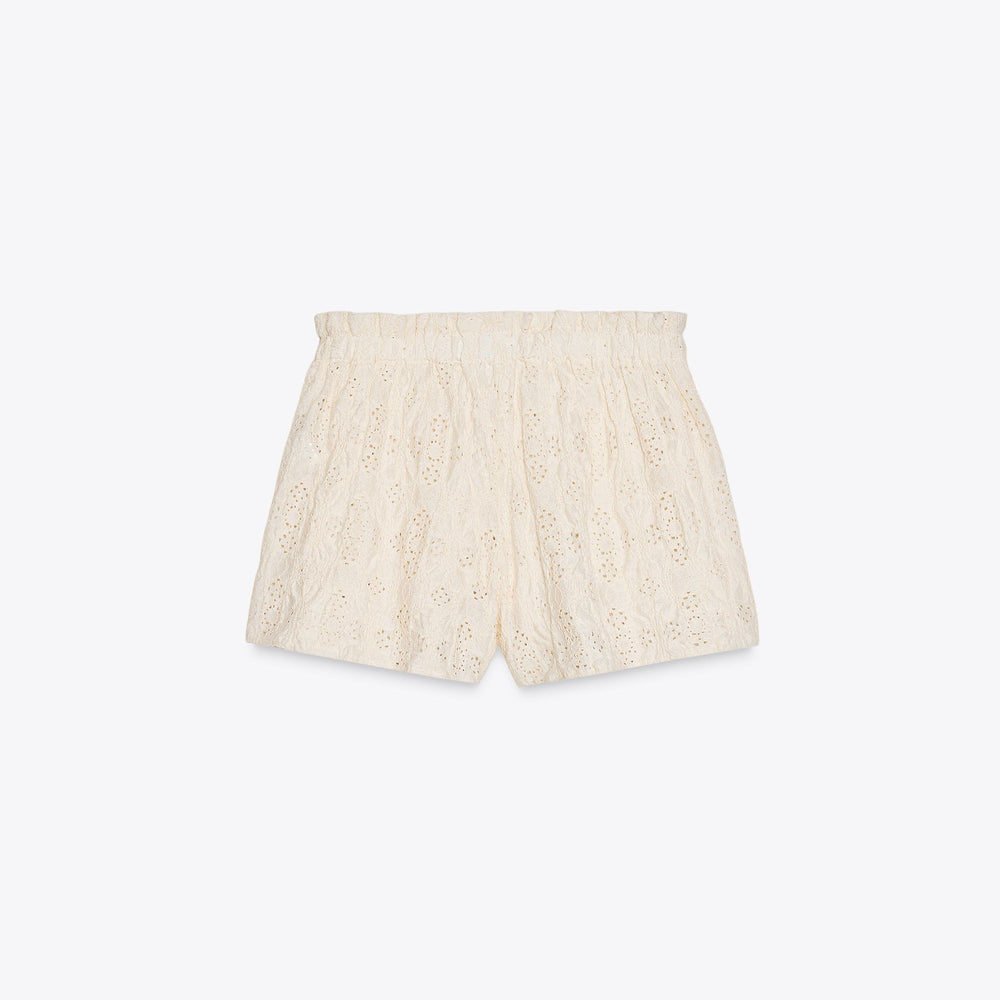 Moudda ZARA - Short - Broderie Suisse - Tunisie 2