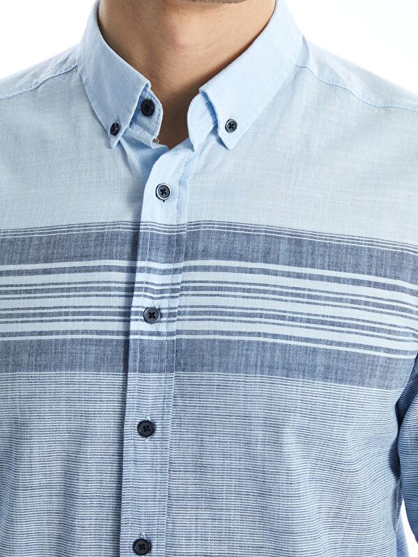 Moudda LC Waikiki - Chemise manches longues en tissu pour Homme - Tunisie 3
