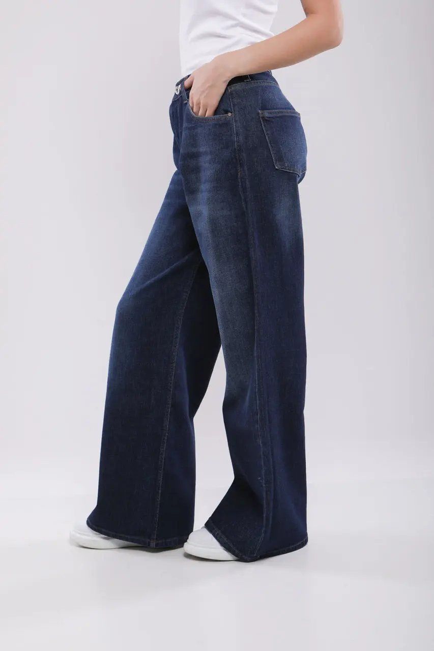 Moudda Billiorich - Pantalon Large Femme en Jean - Tunisie 2